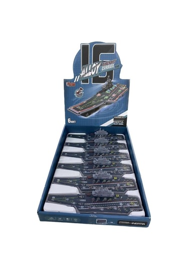 Sürtmeli Işıklı Ve Müzikli Uçak Gemisi Büyük Boy