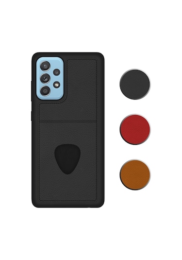 Fitcase Samsung Galaxy Uyumlu A52 Kilif Proda Deri Tek Kartlik Cepli 500639113