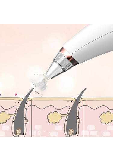 Gözenek Temizleyici Vakum Emme Akne Sökücü Sivilce Siyah Nokta Kaldırma Yüz Temizleme Güzellik Araçları