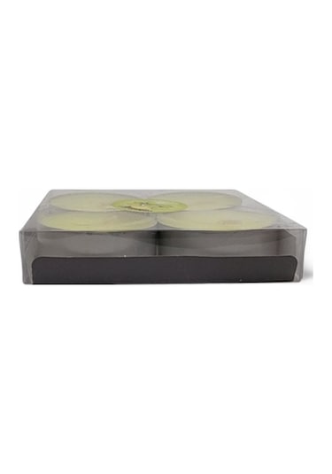 Citronella 4 'ü Kokulu Mum Sarı