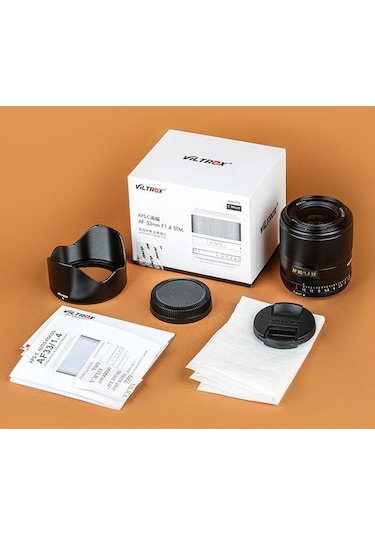 Viltrox AF 33 MM F/1.4 XF (Fujifilm X) Uyumlu Lens Siyah