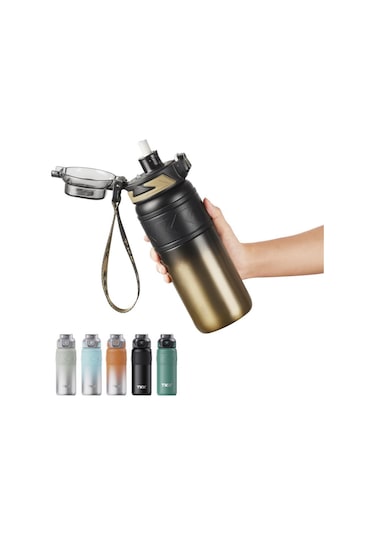 Tkk Çelik Termos Matara 500 Ml Golden