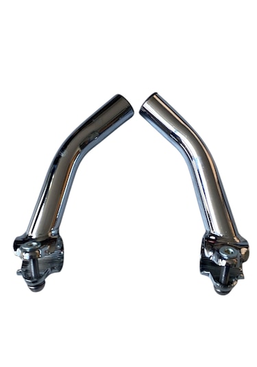 Mtb Gidon Boynuzu-bar End Nikel Takım-arr2487 Krom