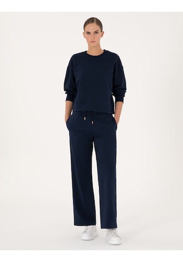 Pierre Cardin Kadın Lacivert Sweatshirt 50314963-vr033 Lacivert