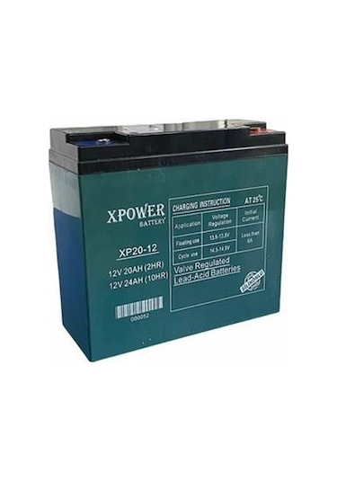 Dp-12 V / 20 Ah E-bike Akü X Power