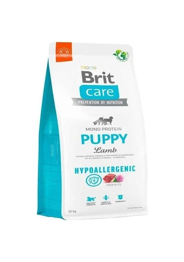 Brit Care Hypo Allergenic Tüm Irklar İçin Kuzu Etli Yavru Köpek Maması 12 KG