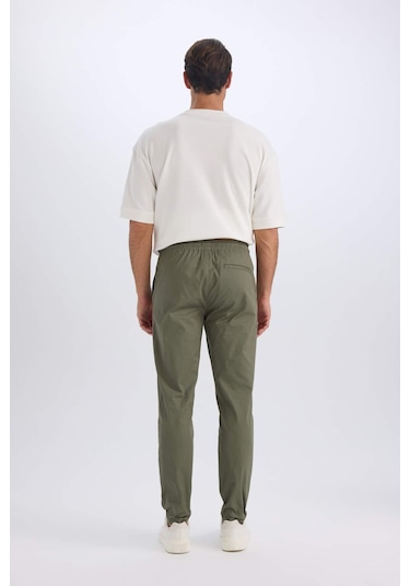 DeFacto %100 Pamuk Yazlık Jogger Chino Pantolon Beli Bağcıklı Cepli Düz Paça Z9933AZ25SPKH430 DeFacto %100 Pamuk Yazlık Jogger Chino Pantolon Beli Bağcıklı Cepli Düz Paça Z9933AZ25SPKH430