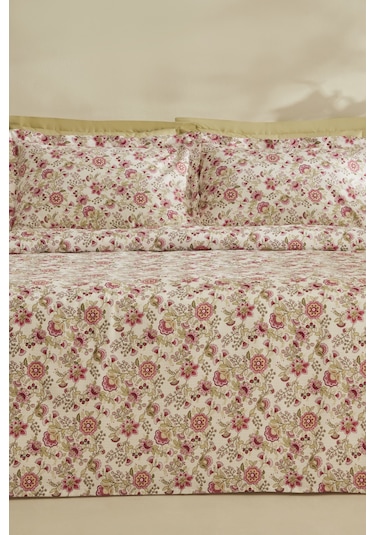 Karaca Home Molly %100 Pamuk Çift Kişilik Pike Takımı Pembe Pembe