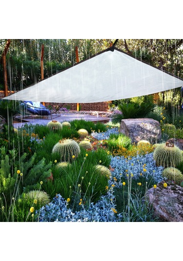 Gajeena 2 3m Şeffaf Bahçe Bitki Koruyucu Membran: Yağmur Engelleme, Isı Saklama Ve Donardan Koruma - Dayanıklı Pvc Malzeme