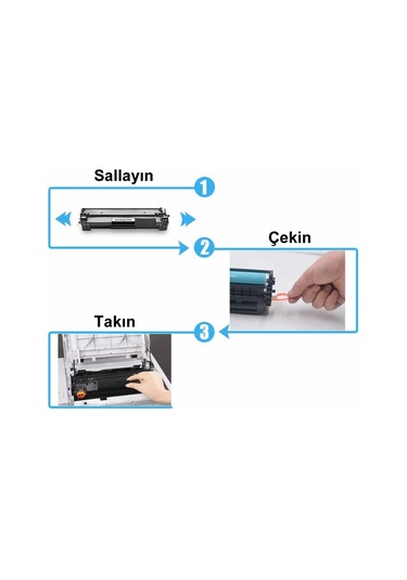Hp CF244A (44A) Muadil Toner