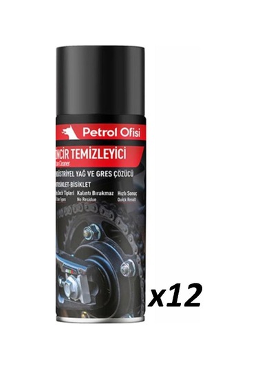 Po Motosiklet Zincir Temizleyici 12 Adet