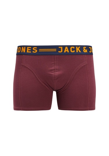 Jack & Jones Jack Jones Erkek Karışık Renkli 3'Lü Boxer 12113943 Çok Renkli