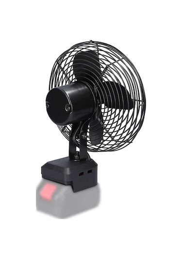 Ranyeek Dış Mekan Kamp Fani, Lithium Batarya İle Çalışır, Makita Bataryasına Uyumlu, Pil Hariç Dışarıda Kullanım İçin Taşınabilir Fan