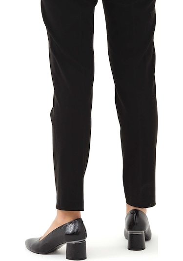 Tamer Tanca Kadın Hakiki Deri Siyah Topuklu & Stiletto Ayakkabı 923 450 Bn Ayk Sk22/23 Sıyah Siyah