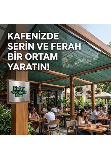 Extra Gölgeleme Filesi %40 - 30 Gr/m2 Yeşil