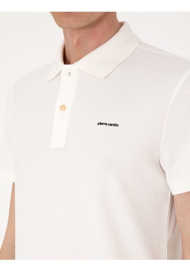 Pierre Cardin Erkek Ekru Tişört 50309946-vr019 Ekru