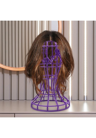 Suntek Seyahat Peruk Standı Katlanabilir Peruk Askıları Peruk