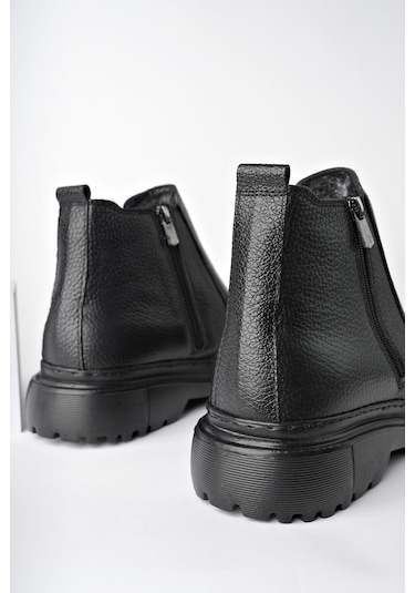 Muggo İcardi Garantili Hakiki Deri Fermuarlı İçi Kürklü Eva Taban Erkek Kışlık Bot 001 Muggo İcardi Garantili Hakiki Deri Fermuarlı İçi Kürklü Eva Taban Erkek Kışlık Bot 001