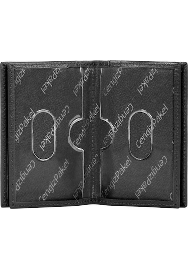 Cengiz Pakel Hakiki Deri Kartlık 2305-Siyah (432620666)-2305-Siyah