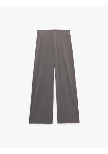 Koton Rahat Kesim Beli Lastikli Modal Pijama Altı Antrasit 6wlk40197mk 939