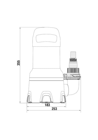 Gardena 9042 Kirli Su Dalgıç Pompası 16000
