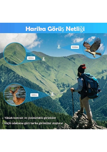 Techtic 40x60 Dürbün Ultra Zoom Monoküler Teleskop