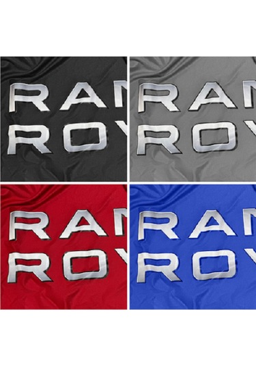Land Rover Range Rover 4 Long Araba Brandası Siyah Penye Range Rover Logolu Oto Branda