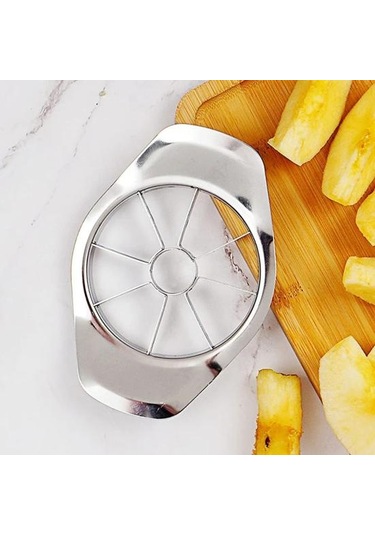 Paslanmaz Çelik Meyve Dilimleyici Keskin Bıçak Çok Fonksiyonlu 8 Dilim Meyve Sebze Kesici Bölücü Pitter Diğer