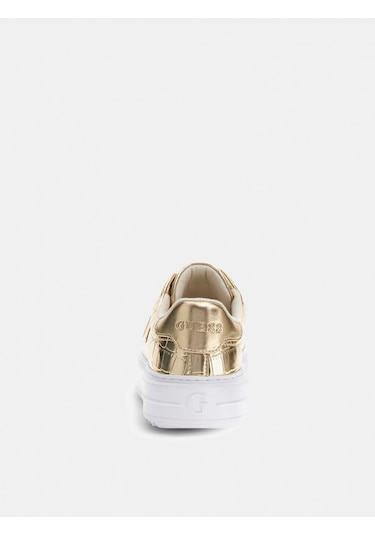 Guess Denesa Kadın Sarı Sneaker Flfd15pel12-platı Sarı