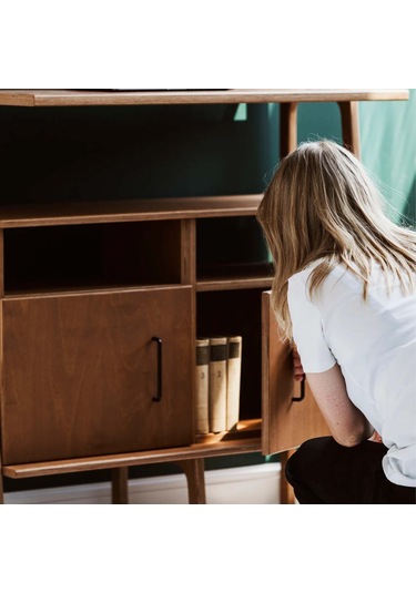 Woodesk Vento Ahşap Çalışma Masası, Tik Renk, Cpt4642-100 Teak