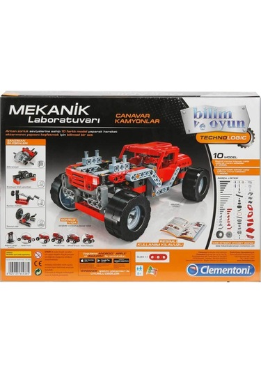Clementoni Mekanik Laboratuvarı Canavar Kamyonlar   64438