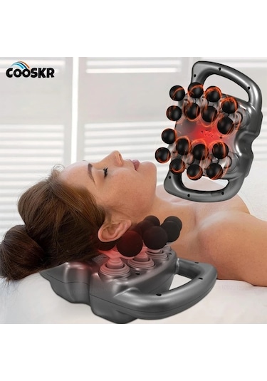 Maoyaya Fasya Tabancası 16 Kafa Profesyonel Vücut Masaj Aleti Çok Renkli Çok Renkli