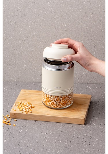 Emsan Moko 650 Ml Saklama Kavanozu Ekru