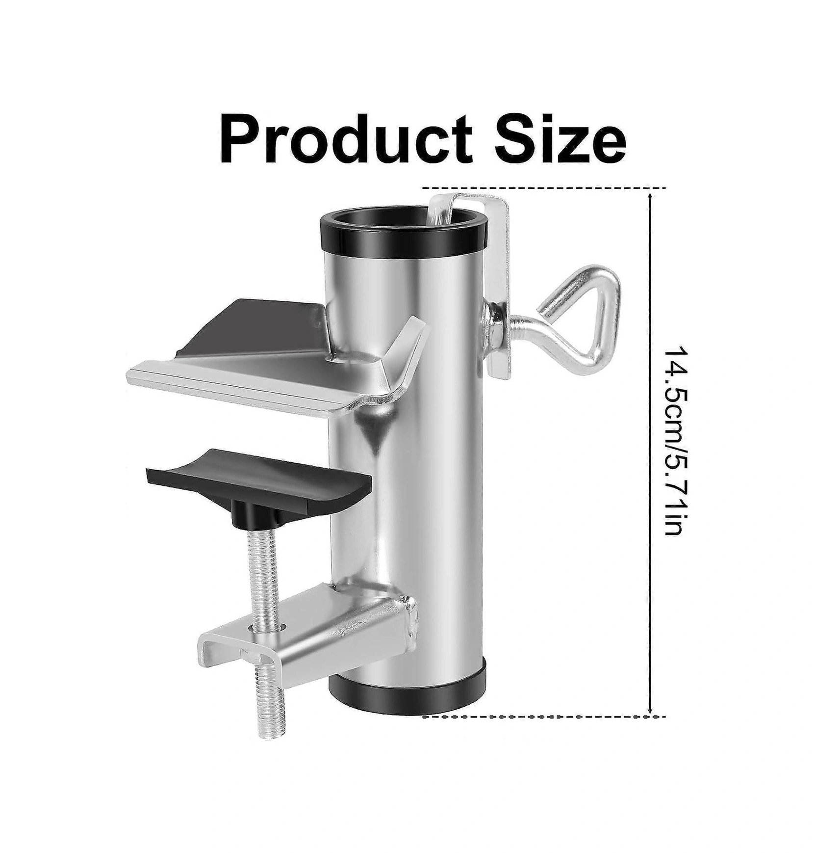 Veranda Şemsiye Tutucu, Paslanmaz Çelik Şemsiye Kelepçesi, Veranda Şemsiye Standı Şemsiye Kelepçesi, Dayanıklı Güverte Şemsiyesi Sabit Klips, Şemsiye Standı Montaj Braketi Çok Renkli