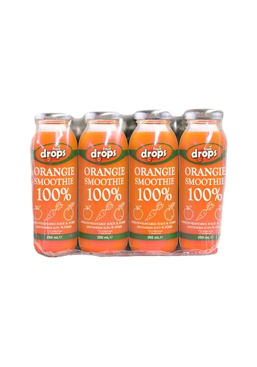 Fruit Drops 100% Orangie Smoothie 12 x 250 ML
