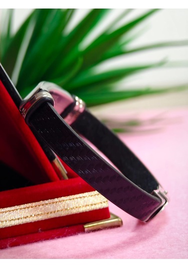 Çelik Derili Bileklik Kişiye Özel İsimli Paslanmaz Derili Çelik İsimli Bileklik 316 L Çelik Altın