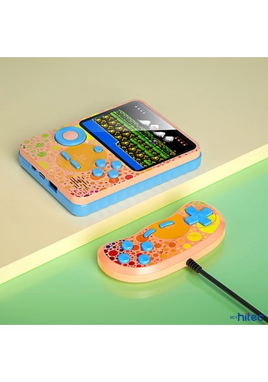 Winex G6 Retro 3.5" Tv Bağlanan Oyun Konsolu Mavi (666 Klasik Oyunlar)