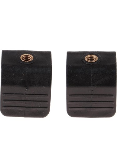 Suntek 2 Parça Için U Şekilli Fener Klip Dağı Kelepçe Siyah