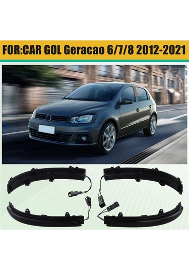 Xiaaokeji Vw Jetta Mk6 Se İçin Araba Dinamik Dikiz Aynası Dönüş Sinyal Lambası