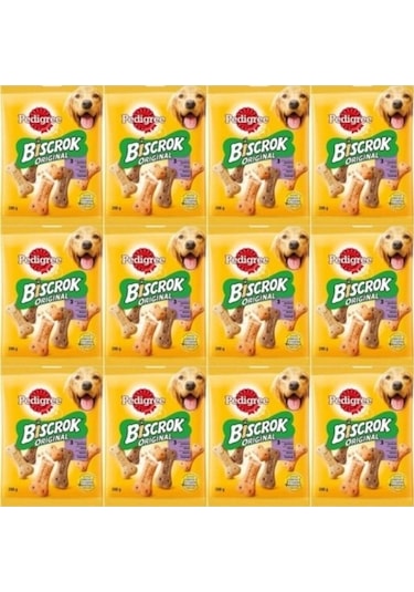 Pedigree Biscrok Original Köpek Ödül Bisküvisi 12 x 500 G