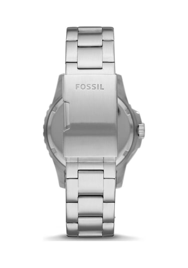 Fossil Ffs5657 Quartz Çelik Gri Siyah Kadran 42 Mm Erkek Kol Saati