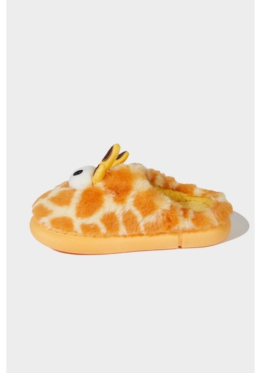 Defacto Kız Çocuk Düz Taban Panduf F1919a825wnbn450 Kahve