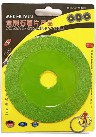 Aubyhe Cam, Piyasa, Jade Kesim Ve Taşlama İçin Ultra İnce Elmas Testere Bladesi - Cam Kralı Yeşili 100x15x20mm Sözsüz Tip, Paketli