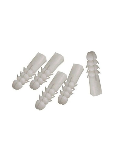 Made Plastik Dübel 6 Mm 1 Paket 100 Adet