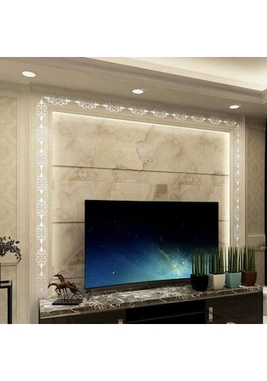 Siyah 10 Adet Çekici Duvar Etiketi Kolay Kurulum Akrilik Ayna Yüzey Dıy Siyah