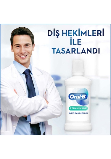 Oral-B Diş Eti ve Diş Minesi Onarım Ağız Çalkalama Suyu Ekstra Ferah 500 ML