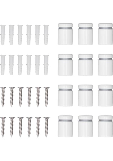 12 Adet Cam Reklam Aparatı 19x25mm Kaiyi Standart