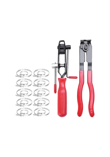 Xurunkeji Adet Cv Bot Kelepçe Pensesi Seti Ve 20 Adet Sıkma Bandı