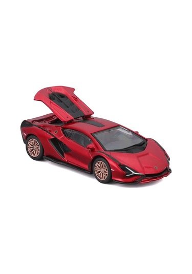 Maisto 1:64 Speed Icons - Lamborghini Sian Fkp 37 Metalik Kırmızı Çok Renkli