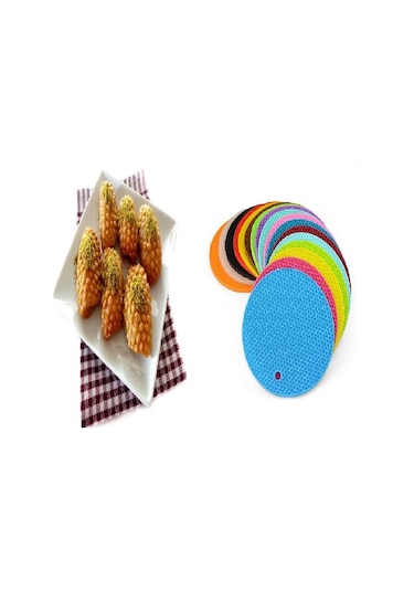 Renkli Nihale Kalbura Bastı Kalıbı Evv-81175y Renkli